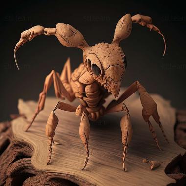 3D model Cylindromyrmex darlingtoni (STL)